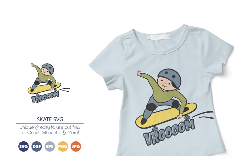 Skateboard SVG | Skater SVG | Summer