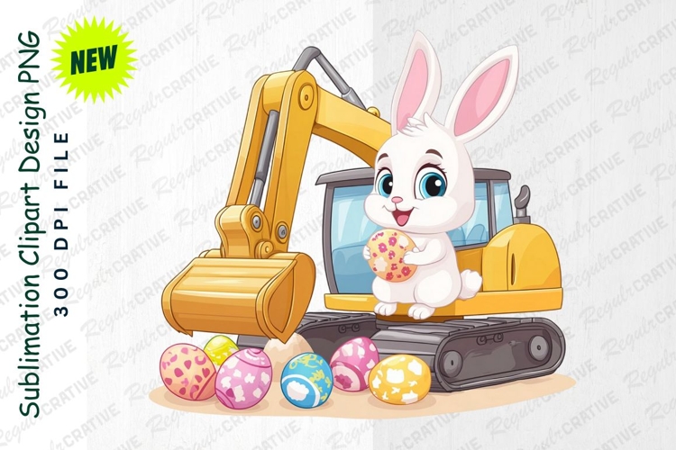 Excavator Clipart Image 10