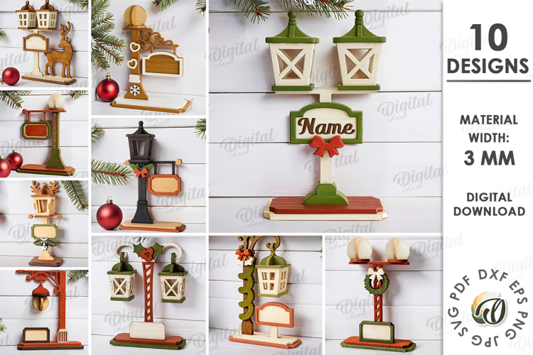 3D Christmas SVG Image 11