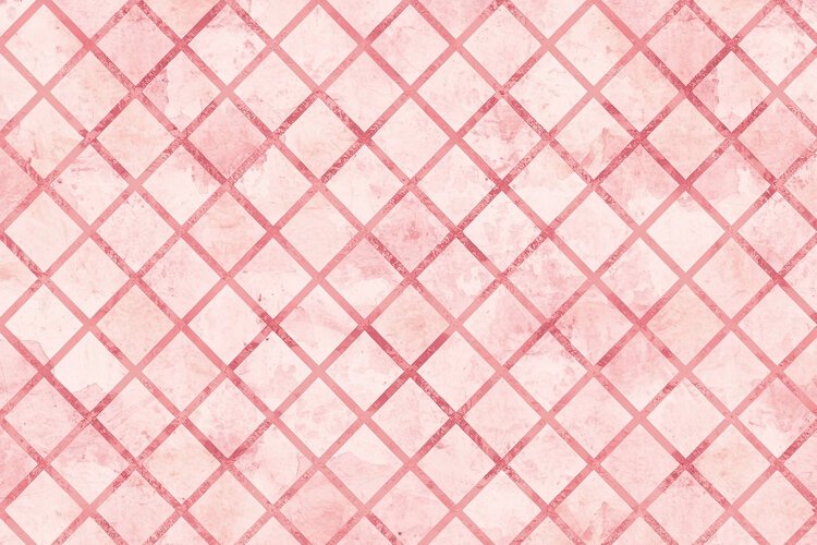 Pink Watercolor Grid Pattern Background Wallpaper example image 1