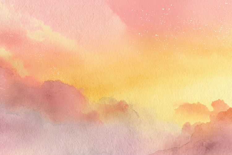 Abstract Watercolor Painting