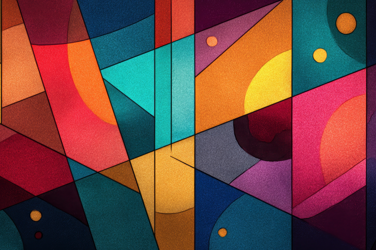 Colorful Shapes Background