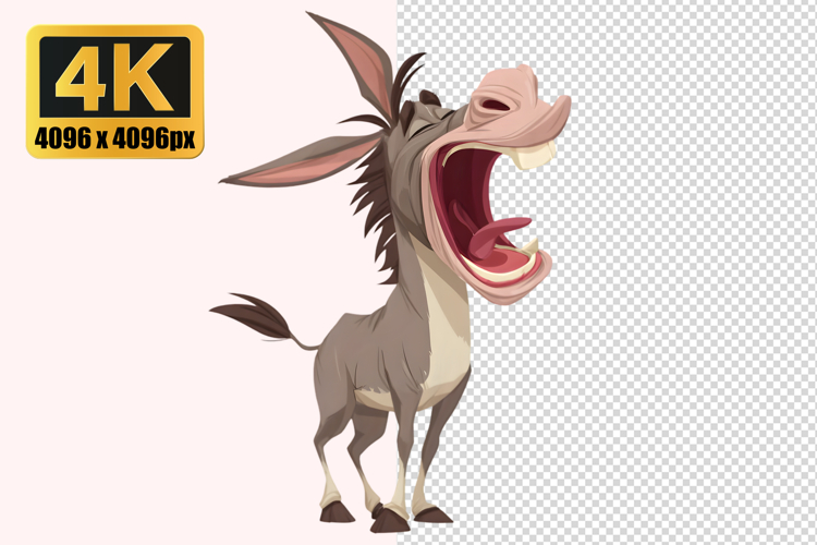 Donkey Clipart Image 20