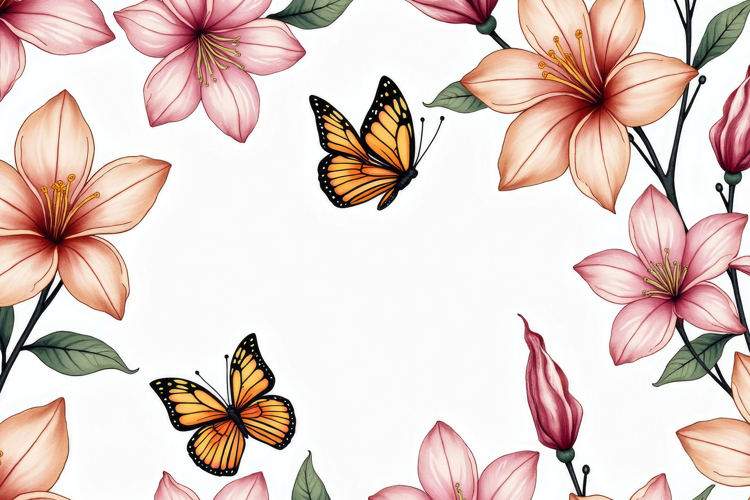 Butterfly Background Image 16