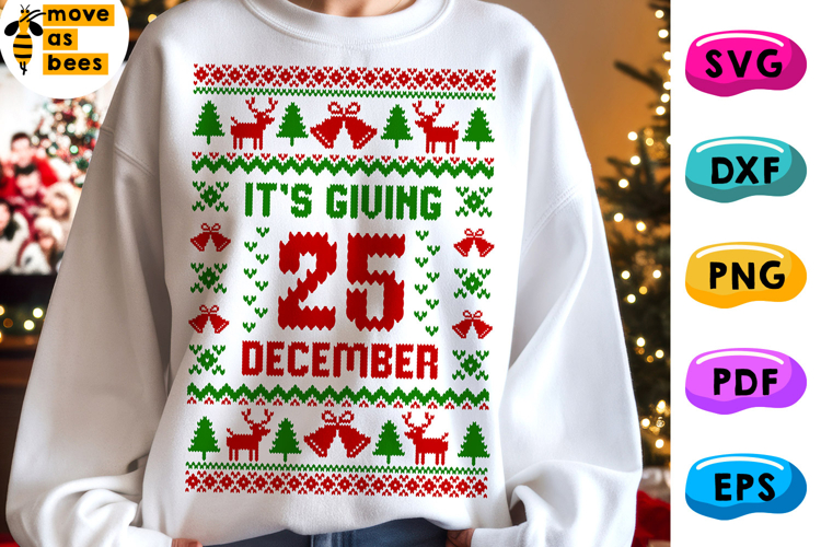 Ugly Sweater Svg Image 6