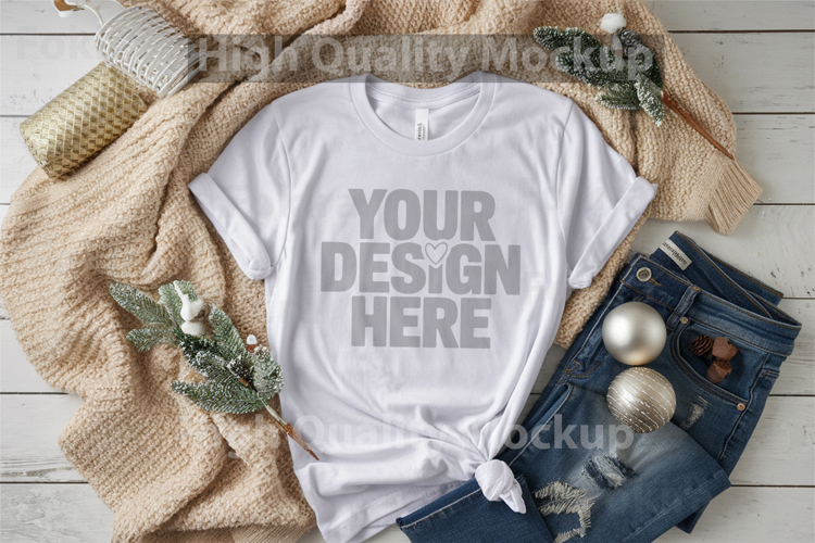 White Christmas Background Image 10