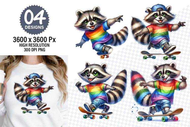 Raccoon Illustration Image 6