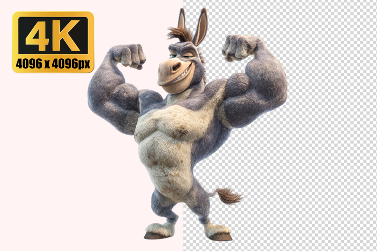Donkey Clipart Image 18