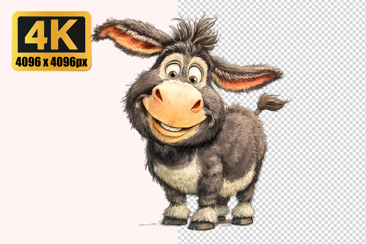 Donkey Clipart Image 8