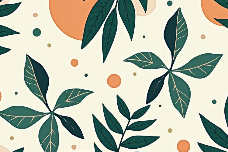 Leaf Pattern Background