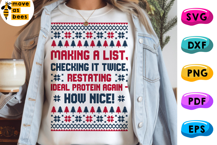 Ugly Sweater Svg Image 19