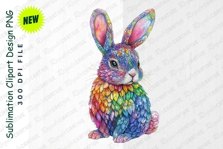 Easter Bunny Illustration Image 10