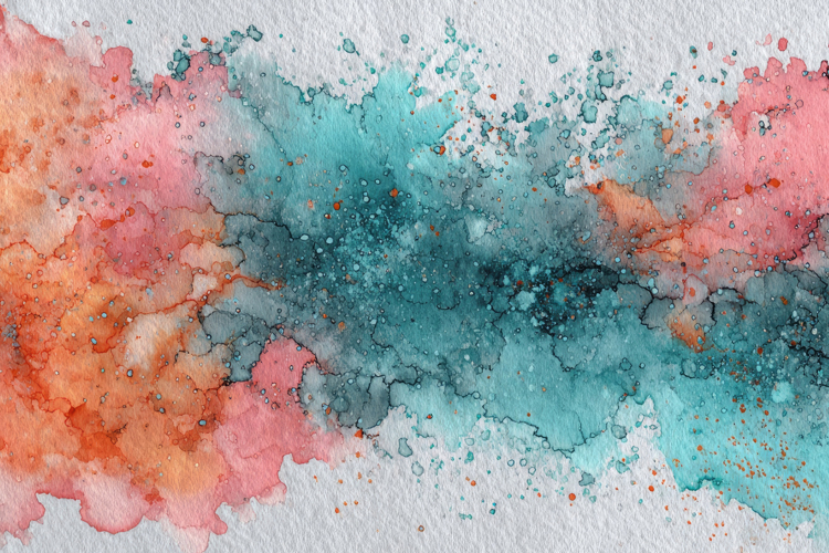 Abstract Watercolor Artwork Background Wallpaper