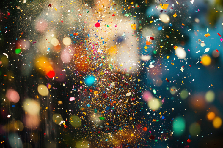 Confetti Background Image 22