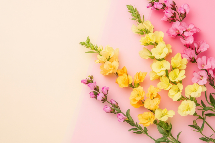 Snapdragon Flowers Background Wallpaper