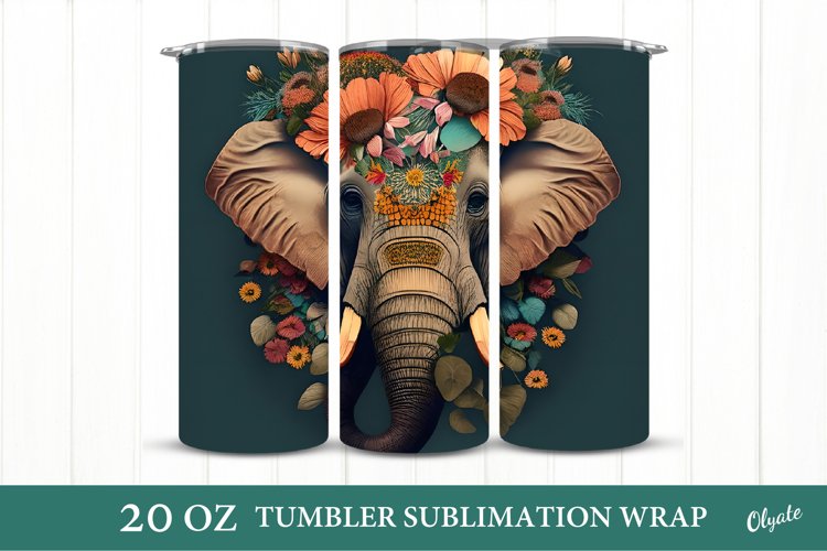 20 Oz Sublimation Tumbler Wrap Image 11