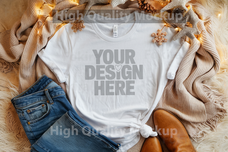 White Christmas Background Image 23