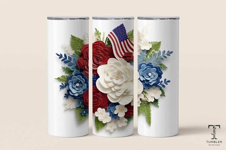 American Flag Clipart Image 2