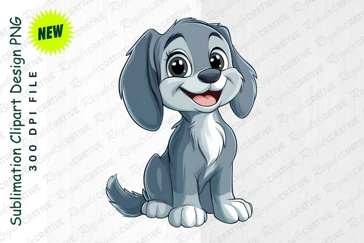 Puppy Illustration Image 17