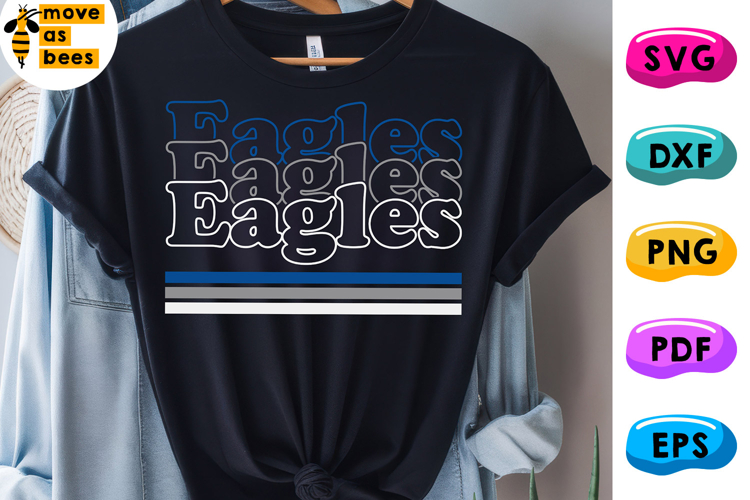 Eagles SVG, PNG, School Sport Mascot, Football, Basketball