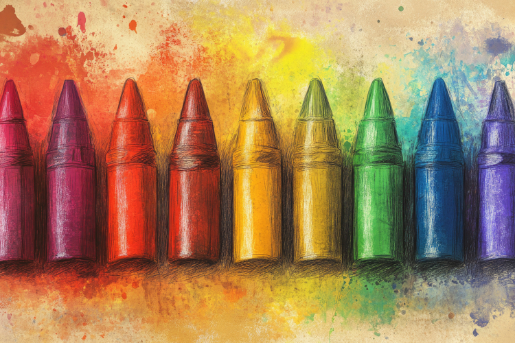 Crayons Clipart Image 3