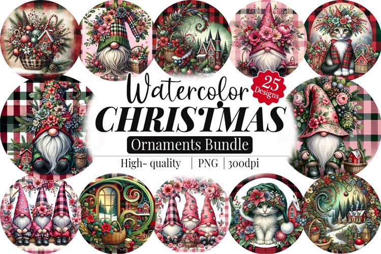 Christmas Ornament Clipart Image 21