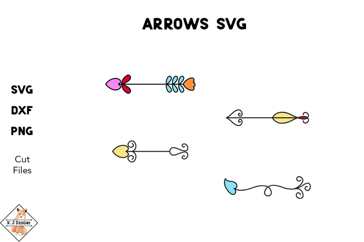 Arrows - SVG DXF PNG