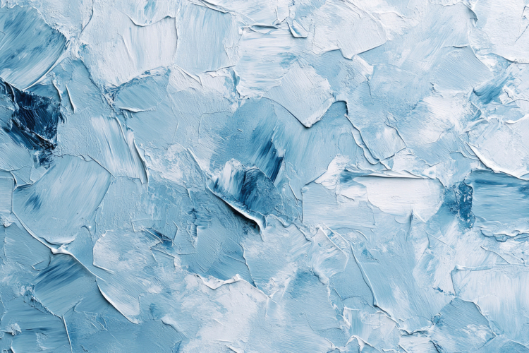 Blue Cracked Paint Texture Background Wallpaper