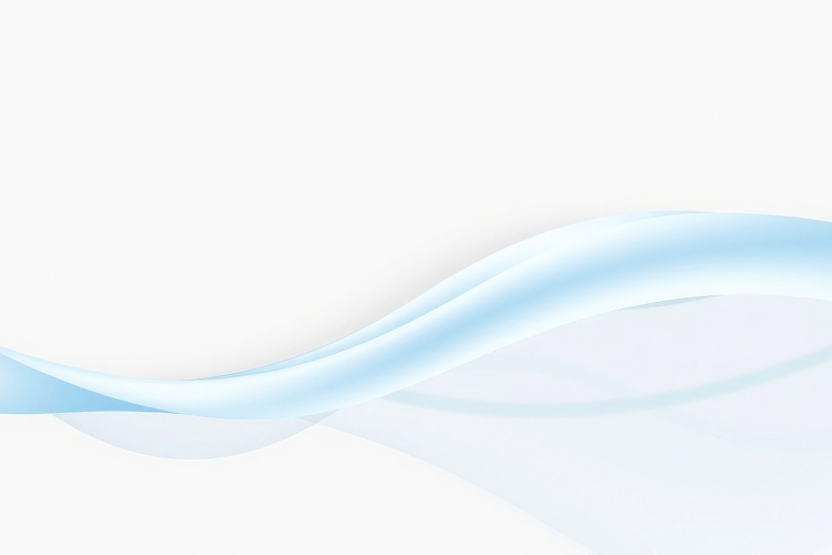 Smooth Blue Wave Background