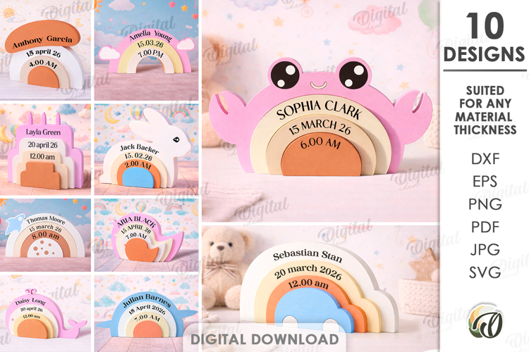 Birth Announcement Sign Image 10