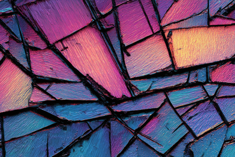 Stained Glass Texture Image 3