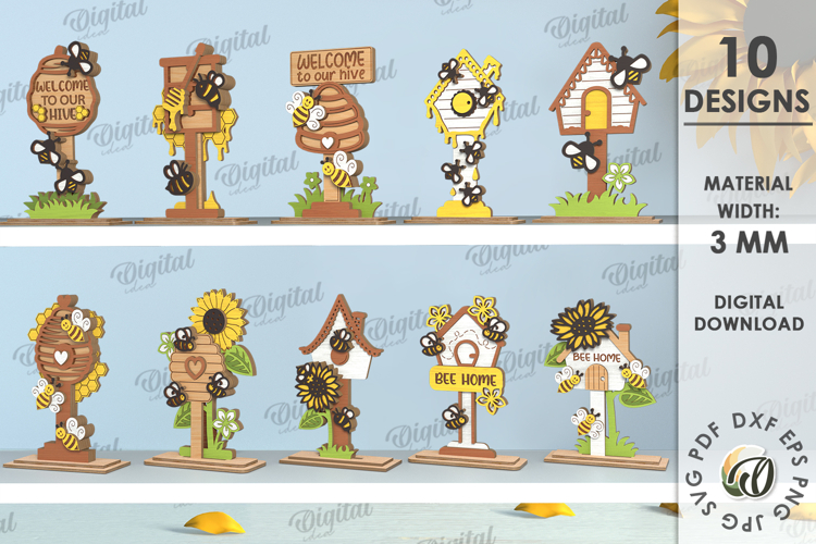 Honey Bee Clipart Image 13