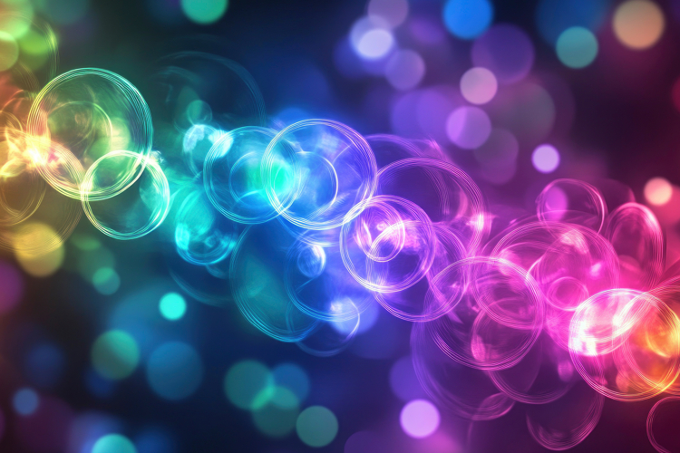 Colorful Bokeh Background Wallpaper