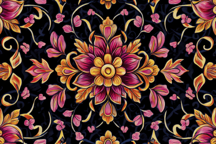 Floral Texture Image 4