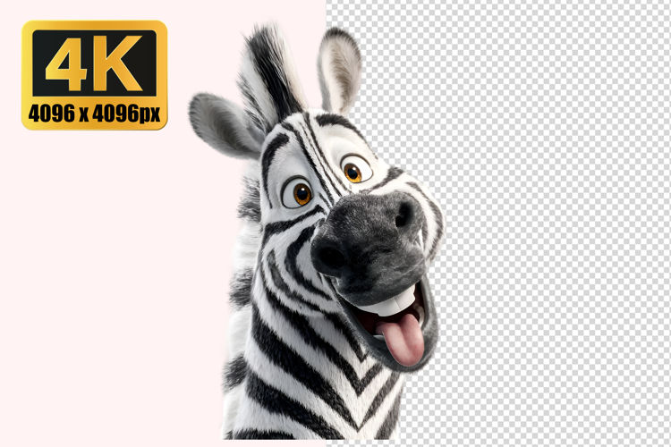 Baby Zebra Transparent PNG