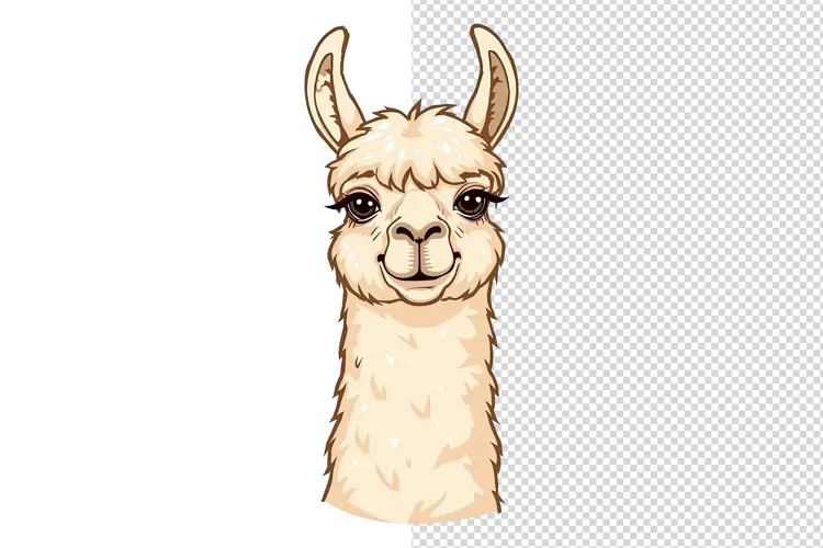 Alpaca PNG Clipart
