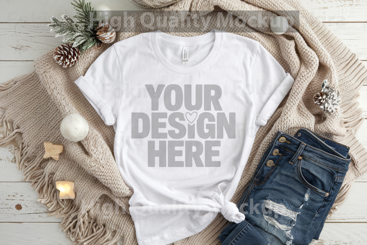 White Christmas Background Image 11