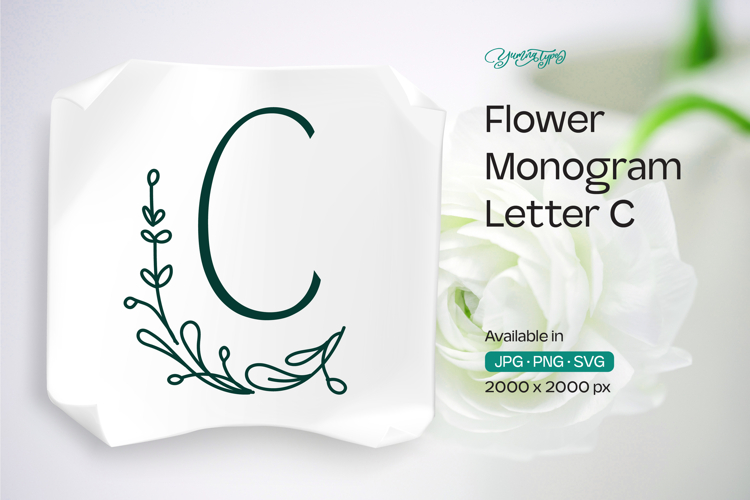 Flower Alphabet Image 9