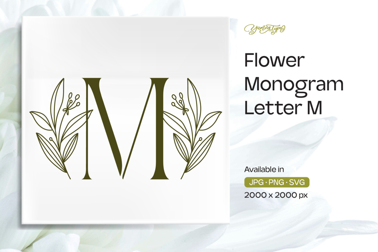 Flower Alphabet Image 3