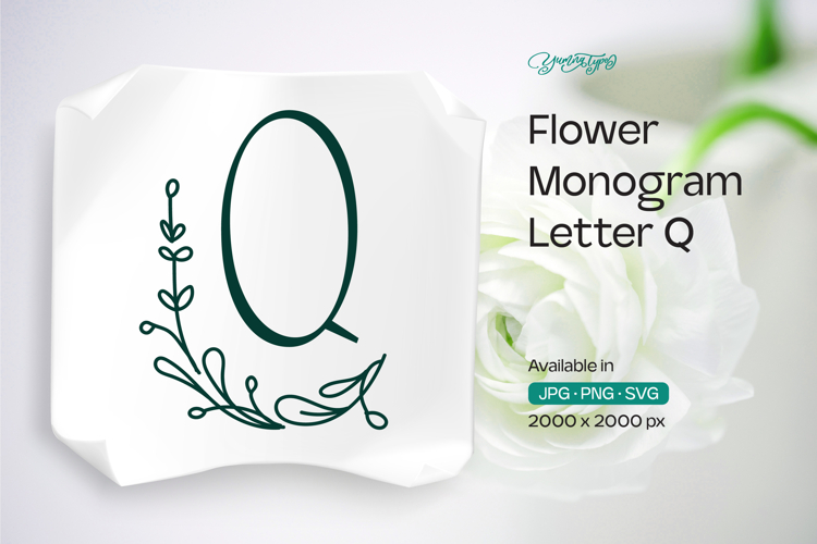 Flower Alphabet Image 19