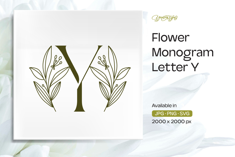 Flower Alphabet Image 15