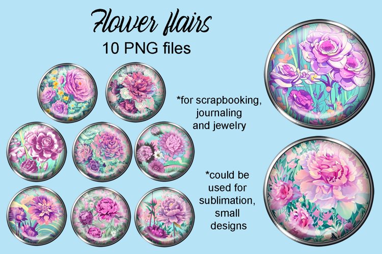 Flower flairs