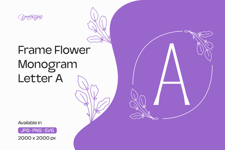 Flower Alphabet Image 21