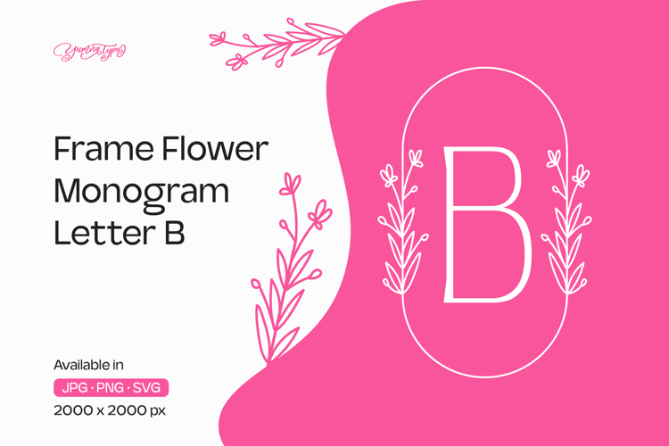 Letter B Clipart Image 6