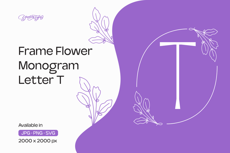 Flower Alphabet Image 2