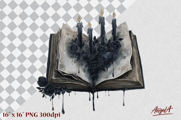 Open Book Clipart Image 10
