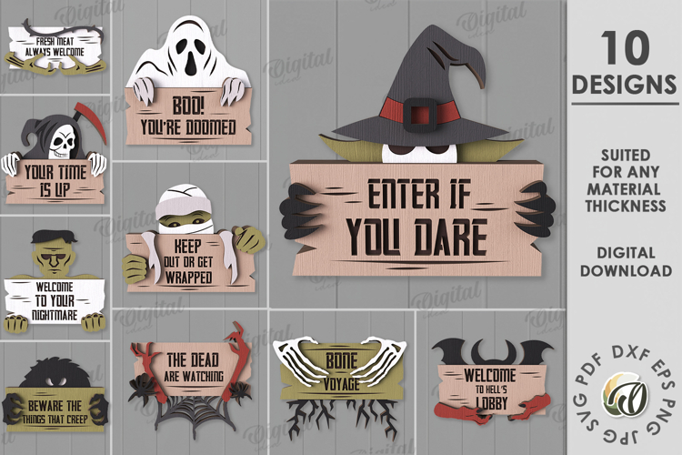  Scary Halloween SVGs Image 6