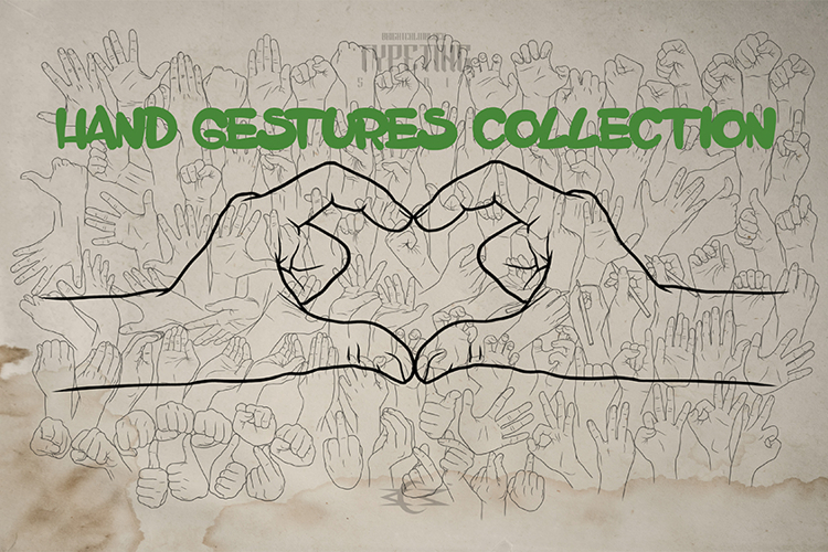 Hand gestures collection
