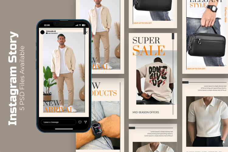 Fashion - Instagram Story Template