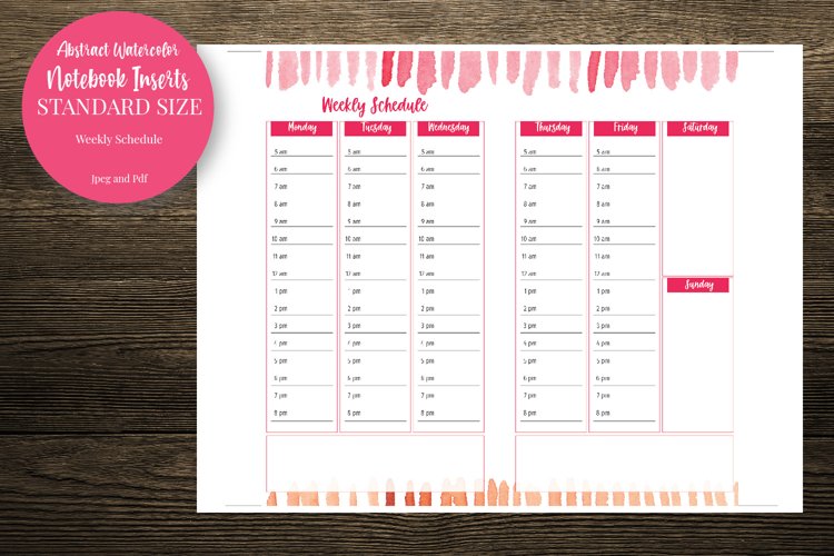 Monthly Planner Printable Image 12